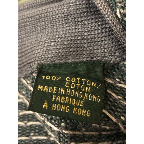 Bobby Jones Vest Mens Gray and Purple XL Preppy 100% Cotton - Picture 4 of 6